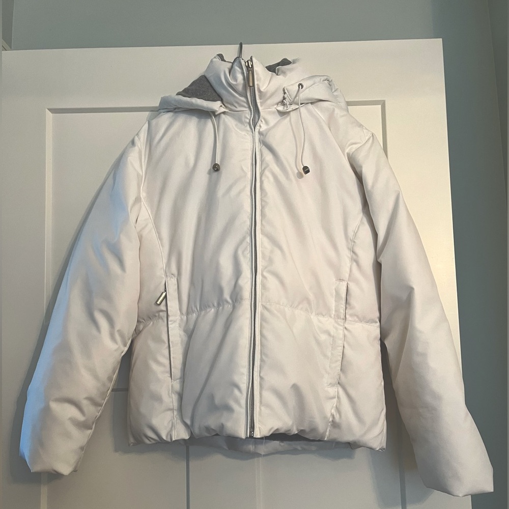 White Winter Down Jacket